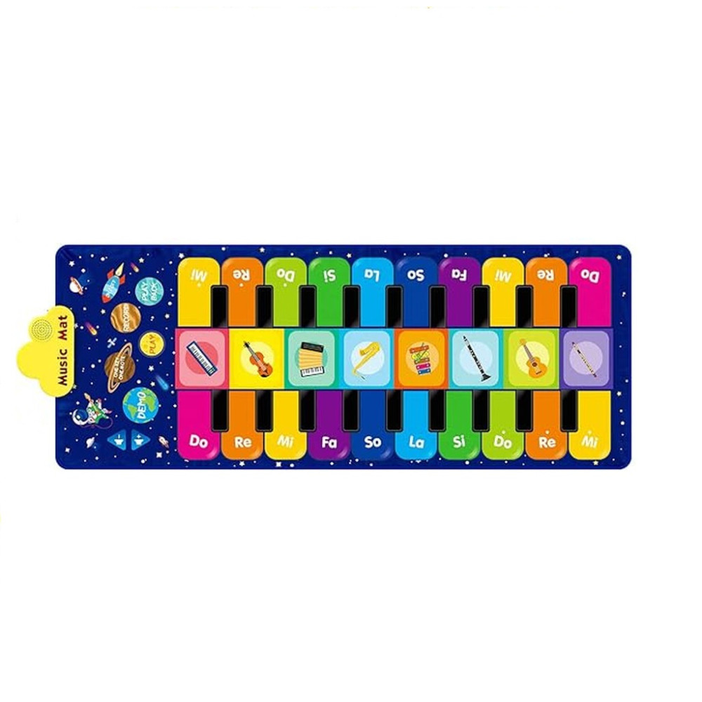 Mata do tańczenia dla dzieci interaktywna, 8 instrumentów, 10 melodii