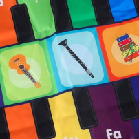 Mata do tańczenia dla dzieci interaktywna, 8 instrumentów, 10 melodii