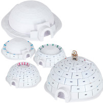 Gra zręcznościowa zbuduj igloo z pingwinami dla dzieci 5+