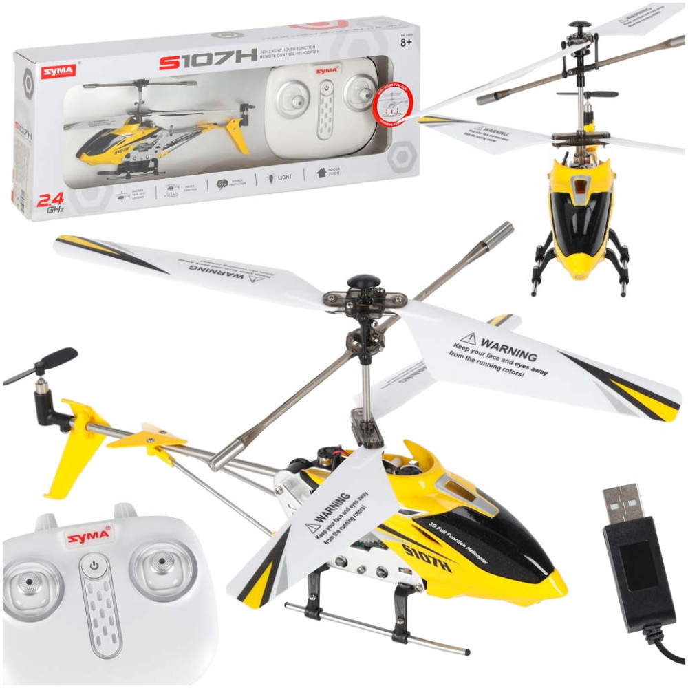 Syma S107H 2.4ghz helikopter zdalnie sterowany RC - żółty