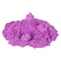 Piasek sensoryczny fioletowy dla dzieci 1 kg - magiczny piasek