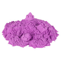 Piasek sensoryczny fioletowy dla dzieci 1 kg - magiczny piasek