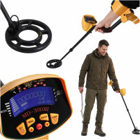 Wykrywacz metali detektor MD3010 z wyświetlaczem LCD