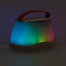 Zestaw do karaoke bluetooth LED RGB 2 mikrofony USB - KX2860