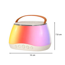 Zestaw do karaoke bluetooth LED RGB 2 mikrofony USB - KX2860