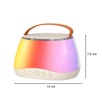 Zestaw do karaoke bluetooth LED RGB 2 mikrofony USB - KX2860