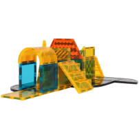 Klocki magnetyczne 3D konstrukcyjne 50 elementów STEM dla dzieci