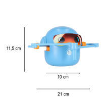 Interaktywny robot rysujący edukacyjny STEM niebieski dla dzieci