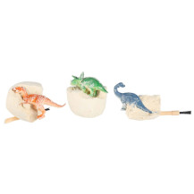 Wykopaliska dinozaurów zestaw archeologiczny 12 jajek z figurkami