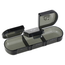 Organizer na tabletki i leki tygodniowy czarny KX2968