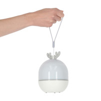 Lampka nocna projektor gwiazd LED jelonek z pilotem, 6 motywów