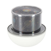 Lampka nocna projektor gwiazd LED jelonek z pilotem, 6 motywów