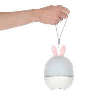 Lampka nocna projektor gwiazd LED USB królik z pilotem, 6 motywów