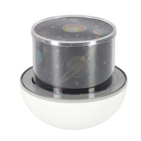 Lampka nocna projektor gwiazd LED USB królik z pilotem, 6 motywów