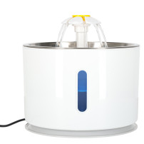 Poidełko fontanna dla psa i kota 2,4 l z filtrem i LED USB