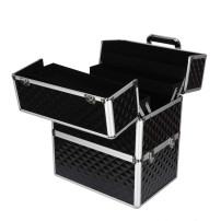 Kuferek na kosmetyki XXL 3D walizka organizer piętrowy
