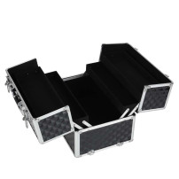 Kuferek na kosmetyki XXL 3D walizka organizer piętrowy