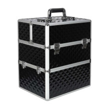 Kuferek na kosmetyki XXL 3D walizka organizer piętrowy