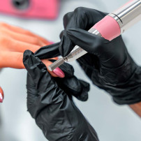 Frezarka do paznokci elektryczna 65W, 6 końcówek, manicure i pedicure