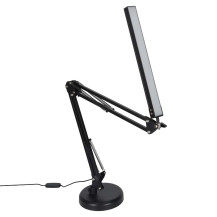 Lampka biurkowa LED USB z klipsem, regulacja jasności i barwy