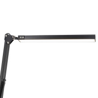 Lampka biurkowa LED USB z klipsem, regulacja jasności i barwy