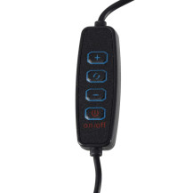 Lampka biurkowa LED USB z klipsem, regulacja jasności i barwy