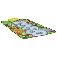 Mata edukacyjna interaktywna muzyczna ze zwierzątkami 80x50 cm