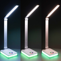 Lampka biurkowa LED USB z RGB i regulacją światła