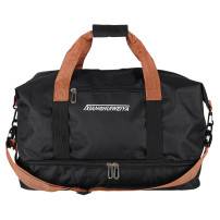 Torba podróżna sportowa czarna 58 cm - bagaż podręczny do samolotu