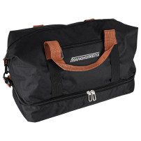 Torba podróżna sportowa czarna 58 cm - bagaż podręczny do samolotu
