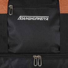 Torba podróżna sportowa czarna 58 cm - bagaż podręczny do samolotu