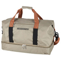 Torba podróżna sportowa beżowa 58x34 cm - bagaż podręczny