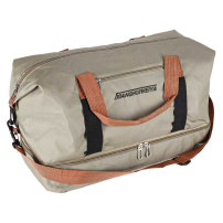 Torba podróżna sportowa beżowa 58x34 cm - bagaż podręczny
