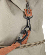 Torba podróżna sportowa beżowa 58x34 cm - bagaż podręczny
